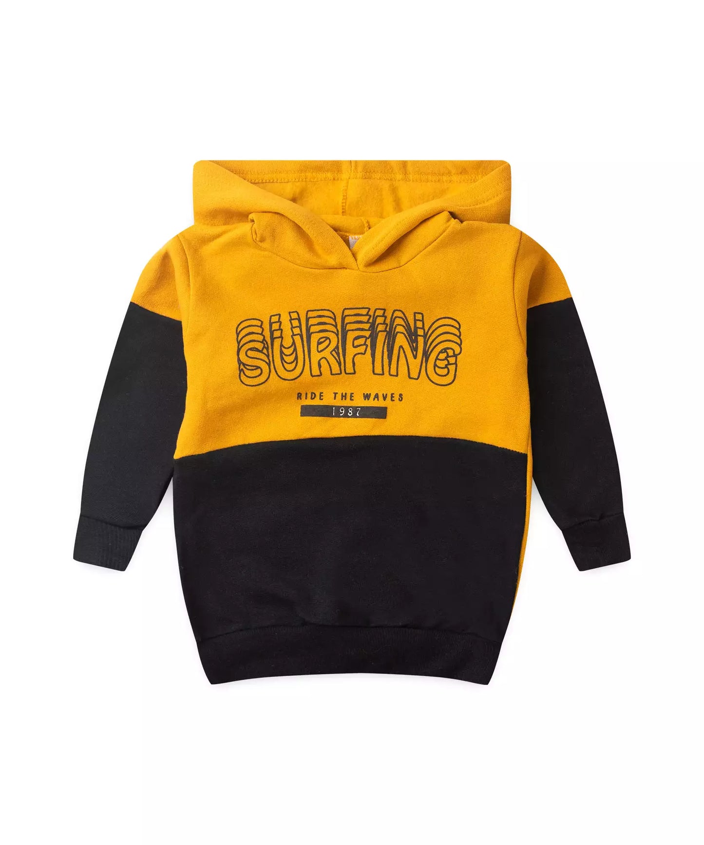 Conjunto de Frio para Menino Surfing Amarelo