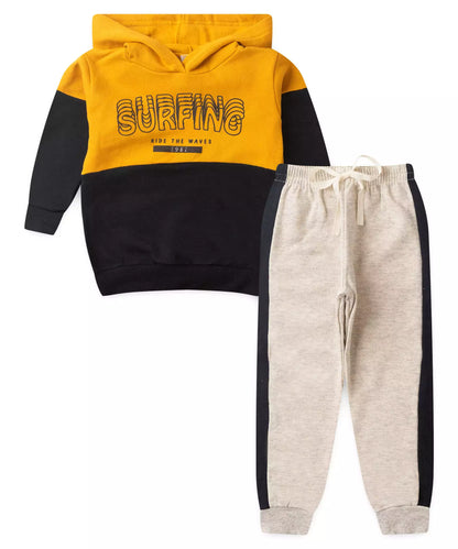 Conjunto de Frio para Menino Surfing Amarelo