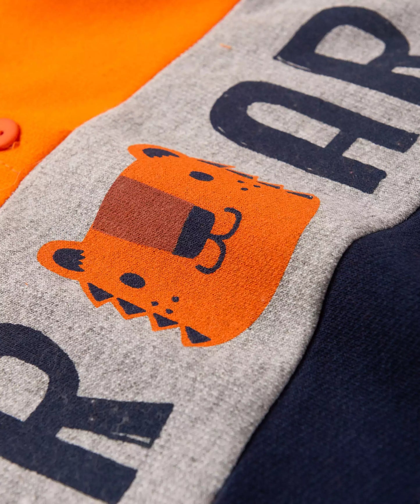 Conjunto de Frio para Menino Tigre Marinho