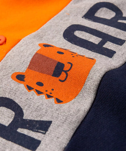 Conjunto de Frio para Menino Tigre Marinho