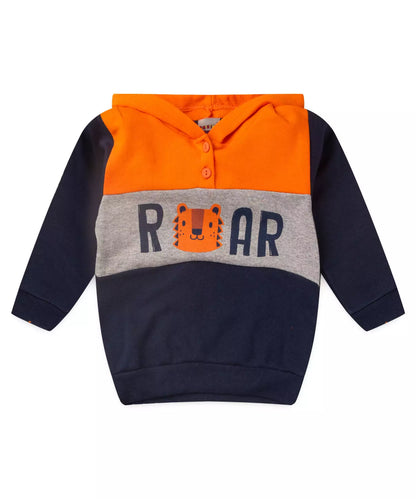 Conjunto de Frio para Menino Tigre Marinho