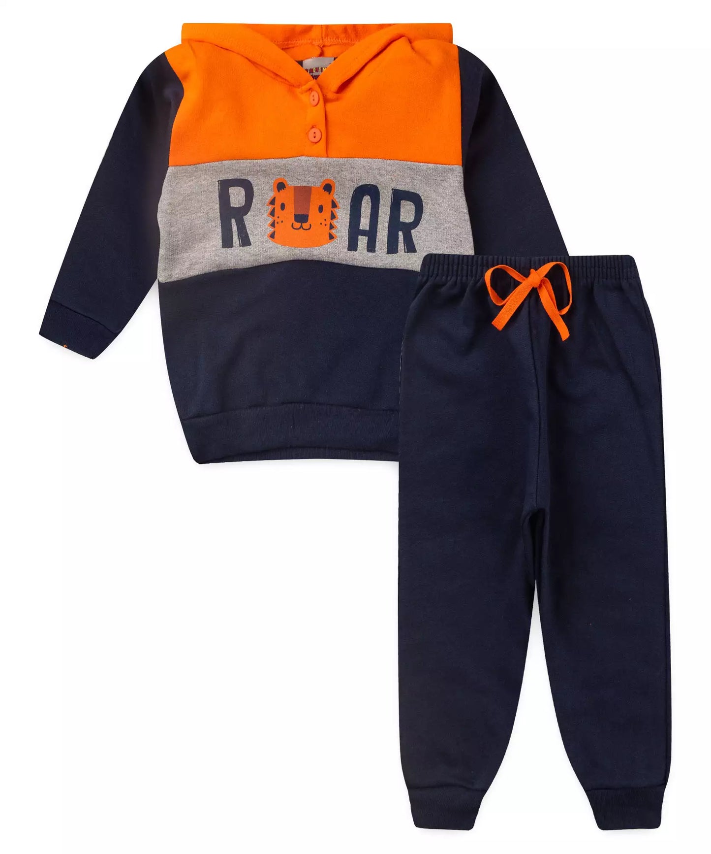 Conjunto de Frio para Menino Tigre Marinho