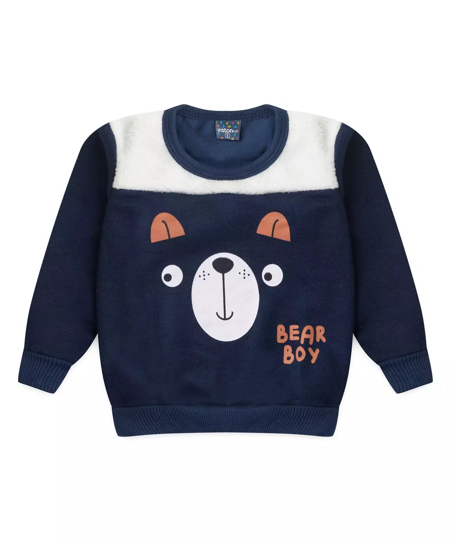 Conjunto de Frio para Menino Ursinho Marinho