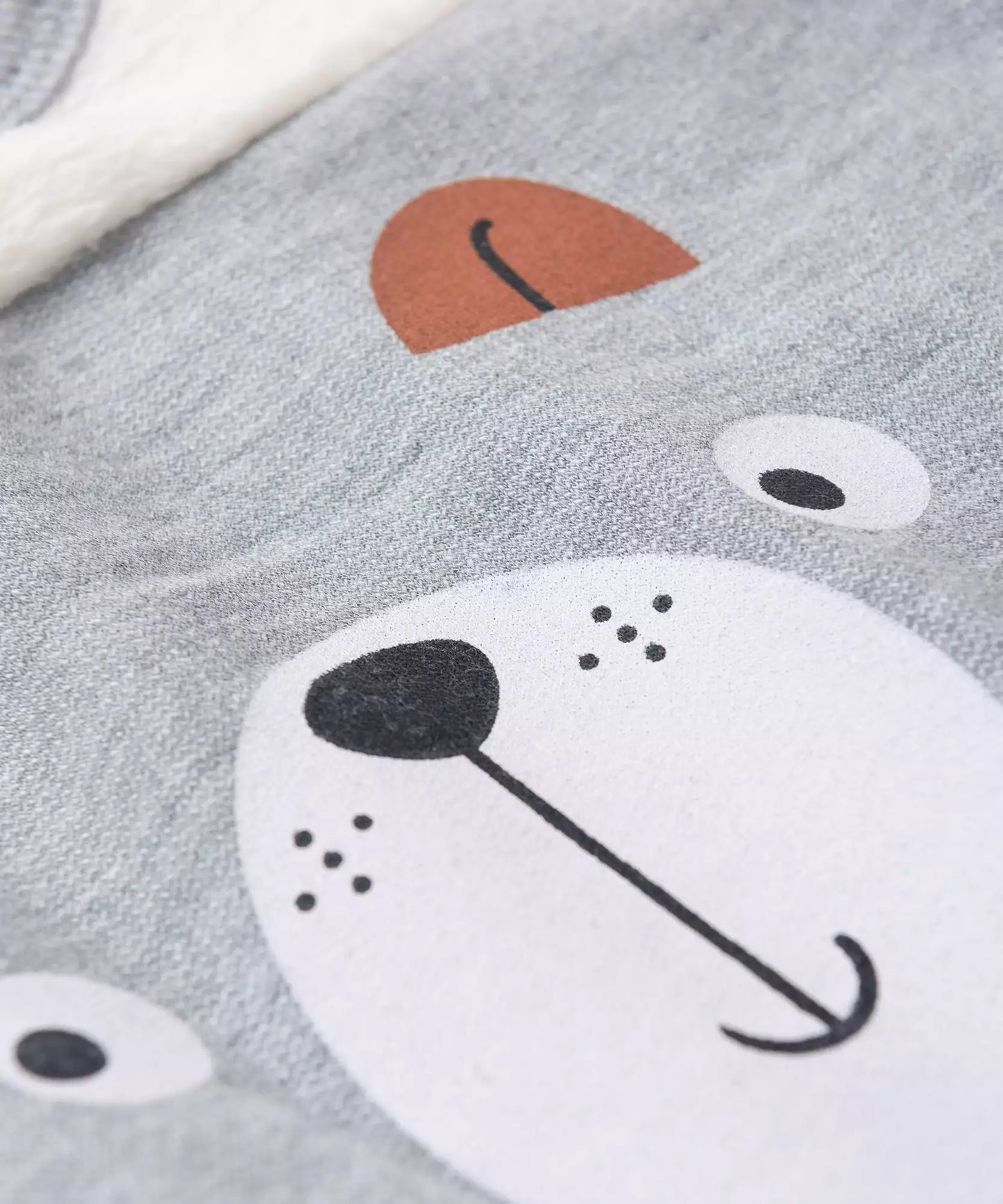 Conjunto de Frio para Menino Ursinho Mescla