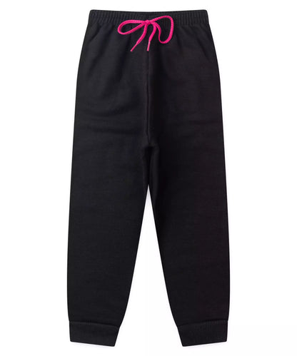 Conjunto de Inverno Infantil Feminino no Coração em Pink