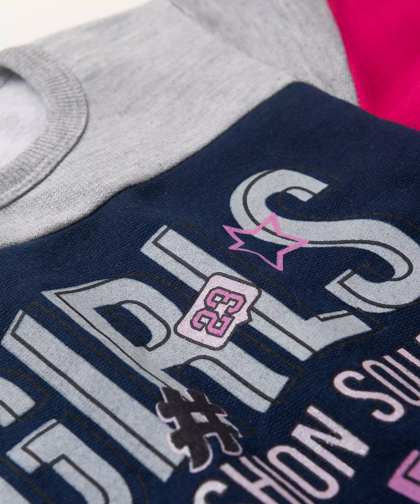 Conjunto de Inverno Infantil Feminino Girls Marinho
