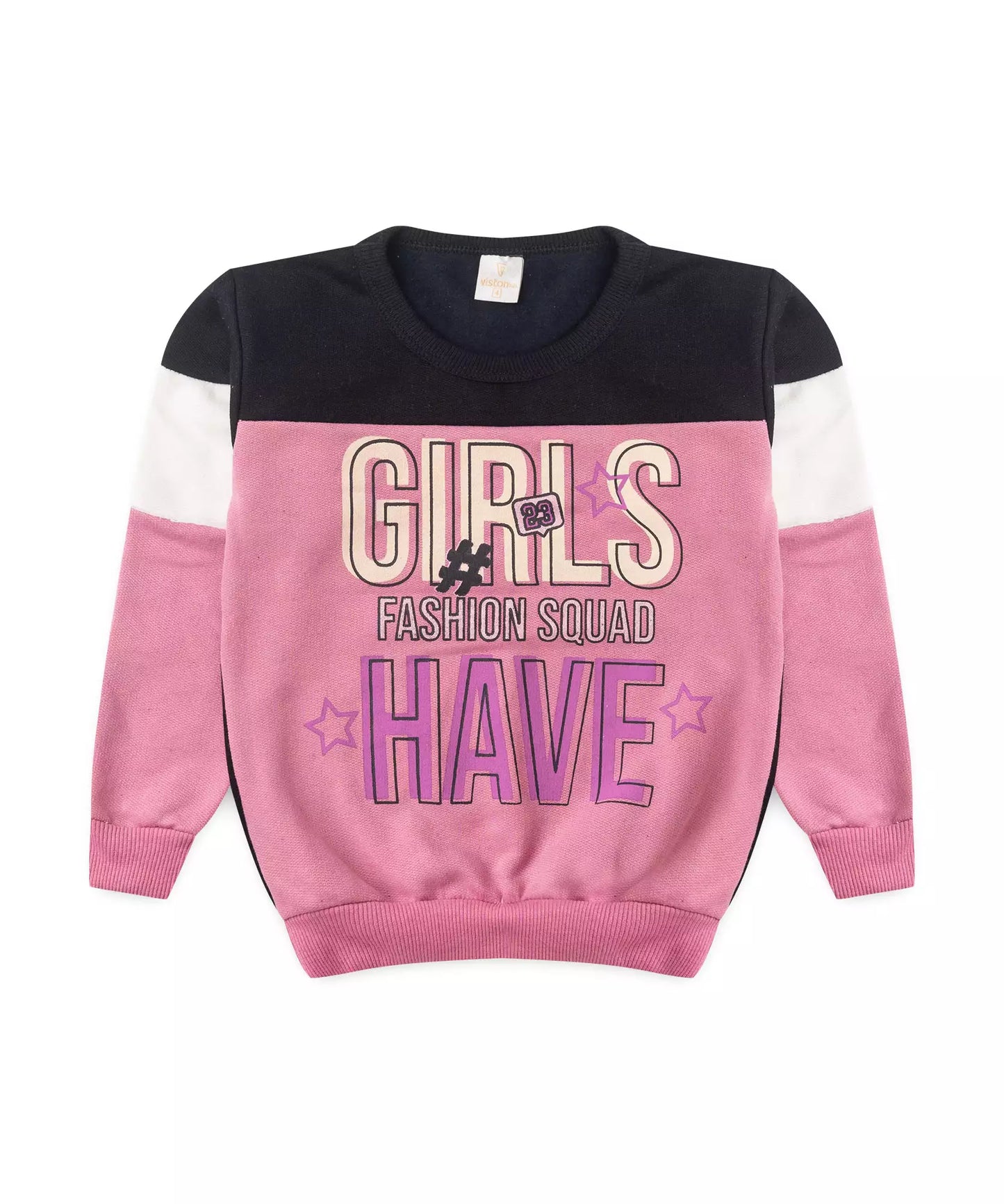 Conjunto de Inverno Infantil Feminino Girls Rosa