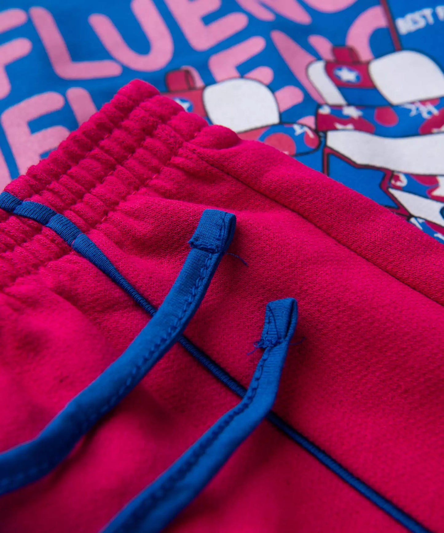 Conjunto de Inverno Infantil Feminino Influencer Azul