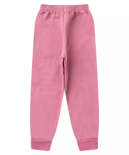 Conjunto de Inverno Infantil Feminino Unicórnio em Marfim