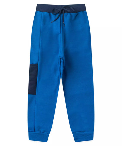 Conjunto de Inverno Infantil Masculino no Dinossauro Azul