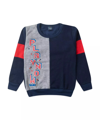 Conjunto de Inverno Infantil Masculino Play Marinho
