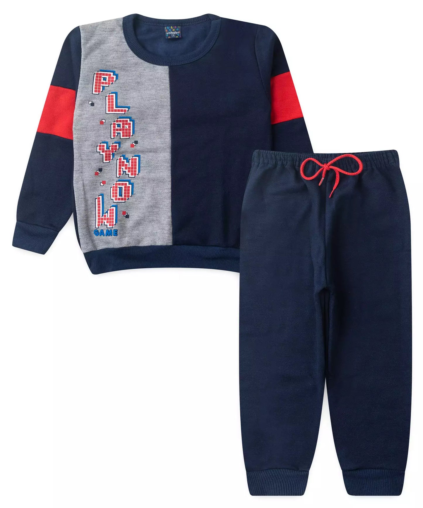 Conjunto de Inverno Infantil Masculino Play Marinho