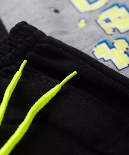 Conjunto de Inverno Infantil Masculino Play Preto