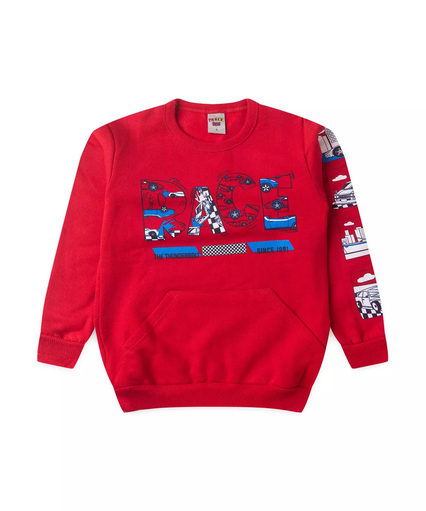 Conjunto de Inverno Infantil Masculino Race Vermelho