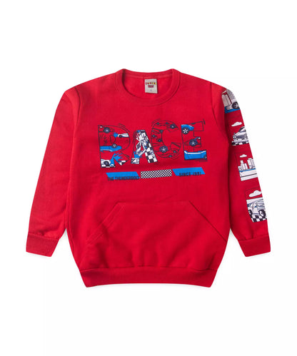 Conjunto de Inverno Infantil Masculino Race Vermelho