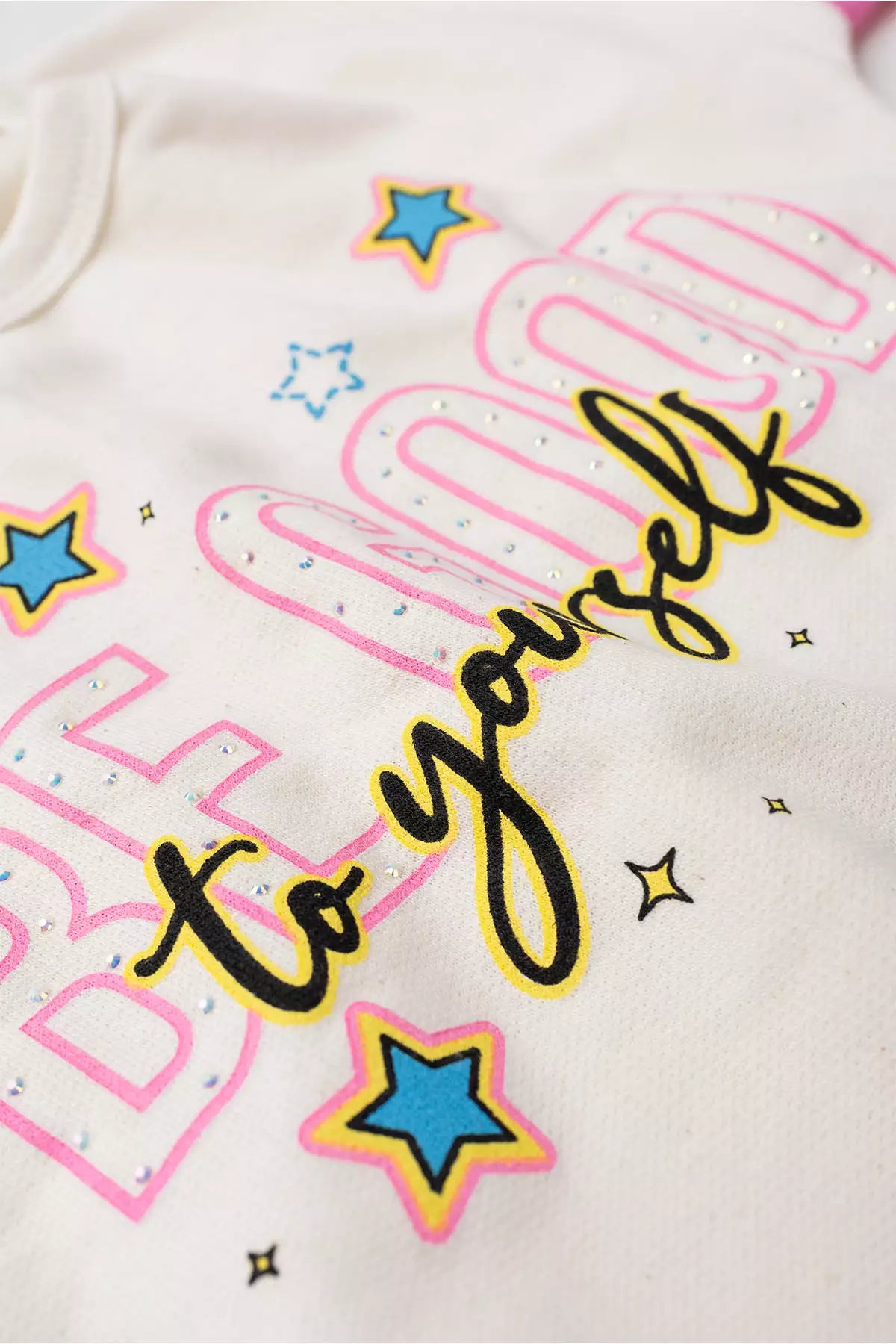 Conjunto de Inverno Infantil Menina Be Good Marfim