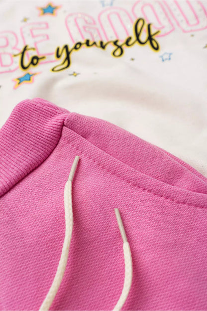Conjunto de Inverno Infantil Menina Be Good Marfim