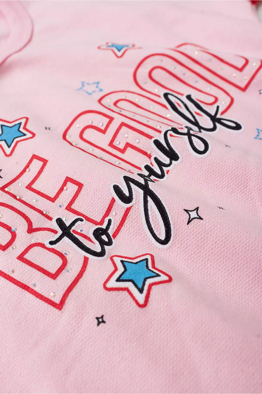 Conjunto de Inverno Infantil Menina Be Good Rosa