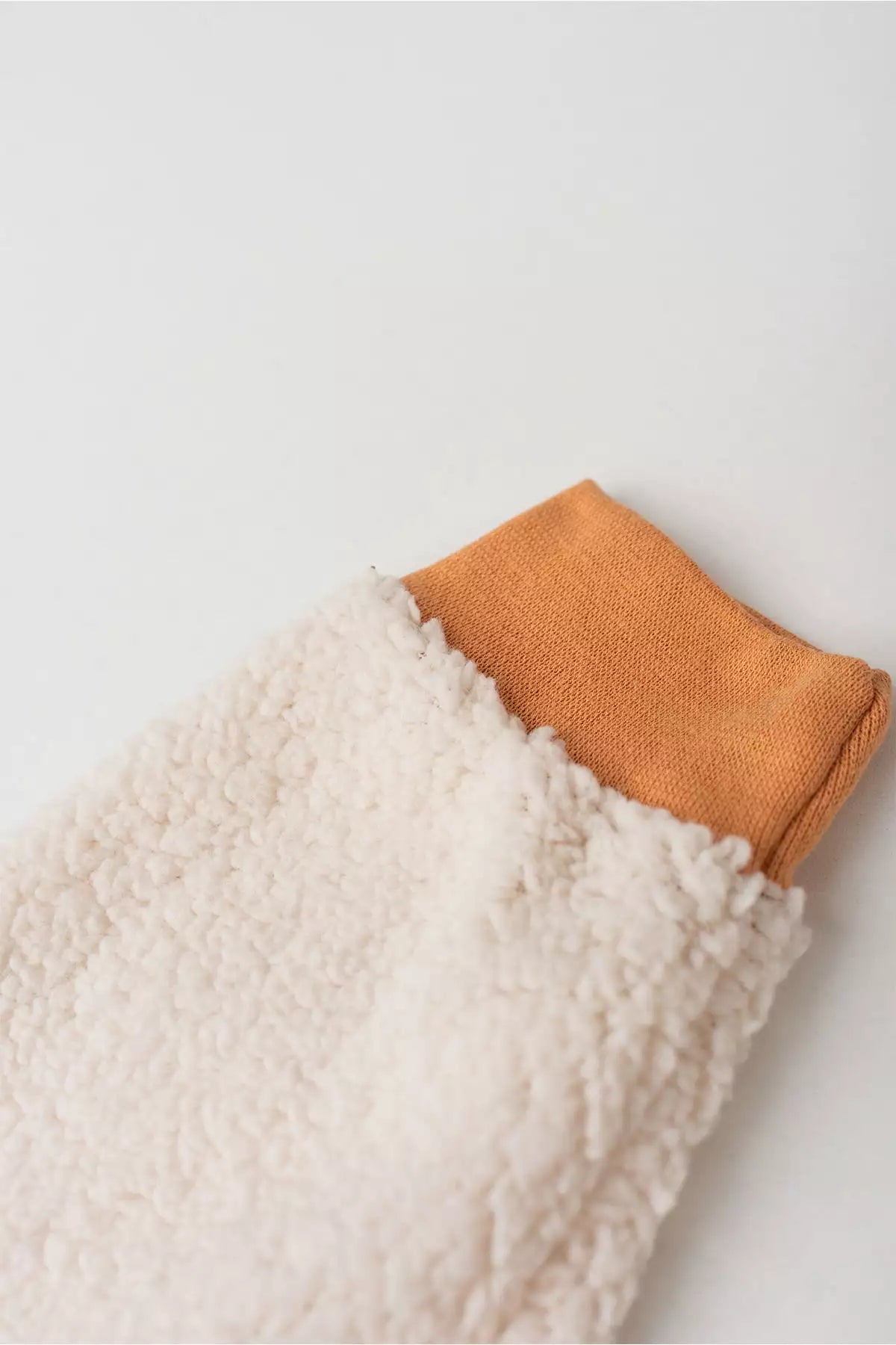 Conjunto de Inverno Infantil Menina Coração Encantado Laranja