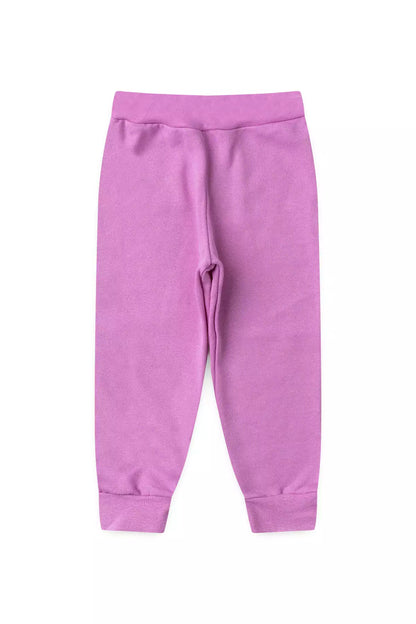 Conjunto de Inverno Infantil Menina Coração Encantado Lilás