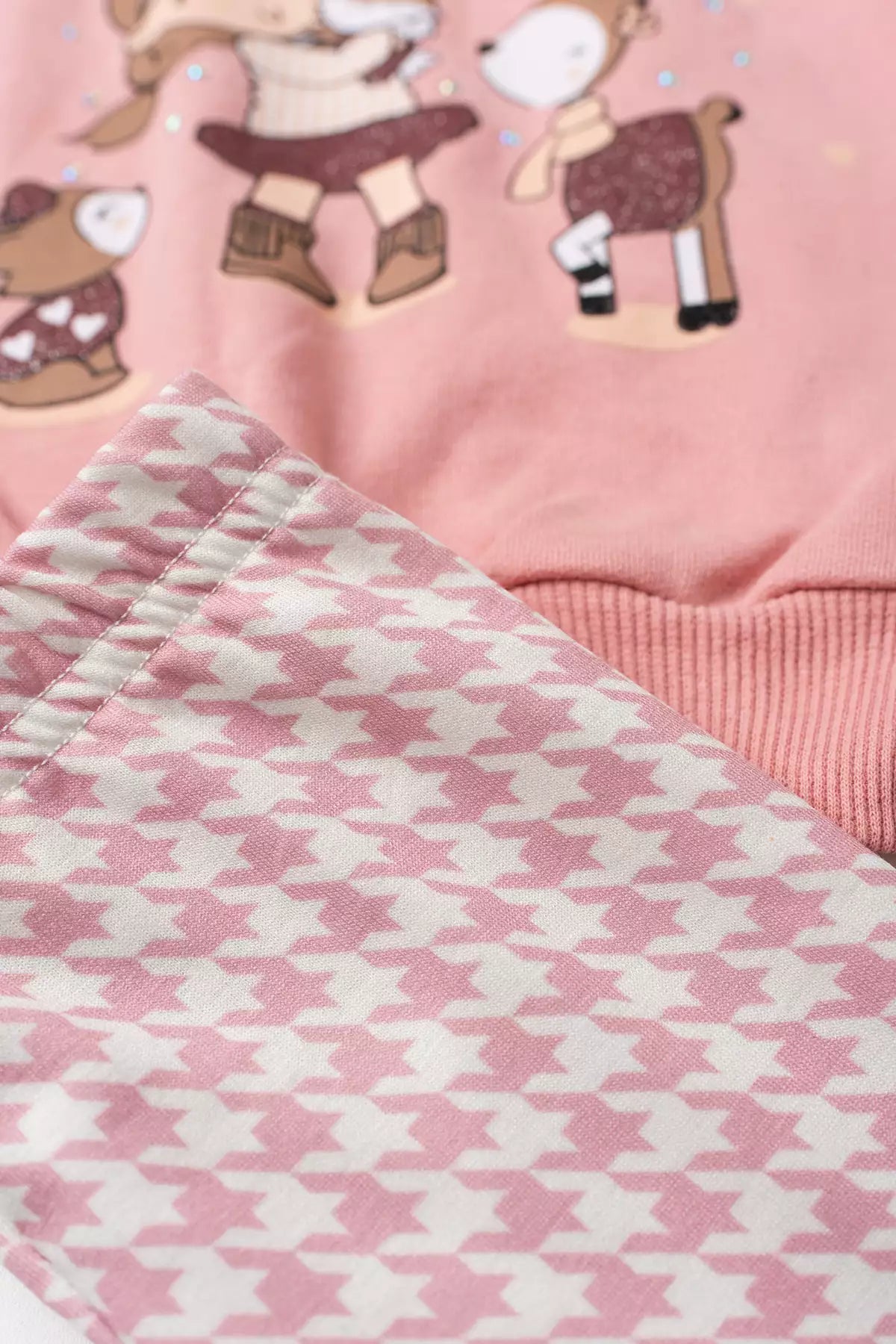 Conjunto de Inverno Infantil Menina Encanto Rosa