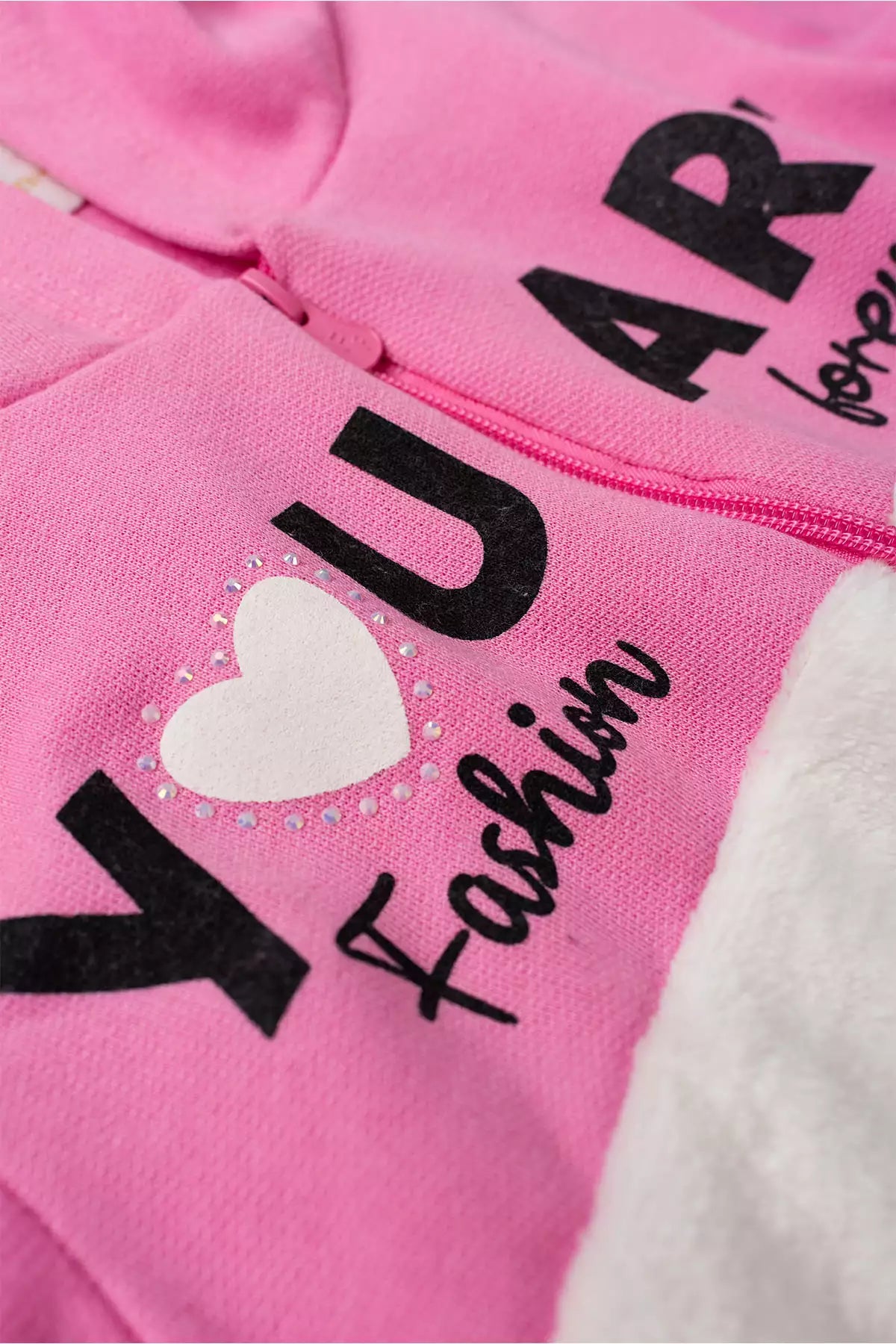 Conjunto de Inverno Infantil Menina Fashion Forever Rosa