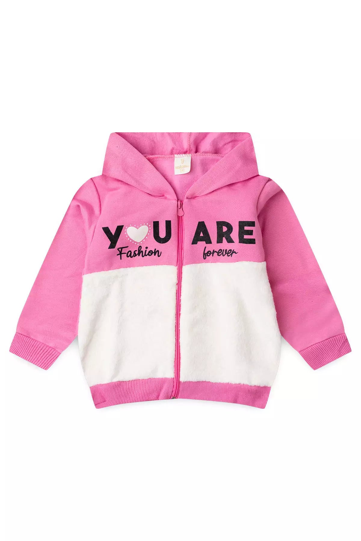 Conjunto de Inverno Infantil Menina Fashion Forever Rosa