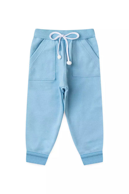 Conjunto de Inverno Infantil Menina Gatinha Musical Azul