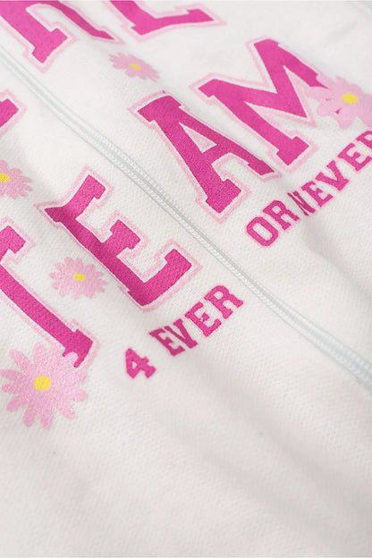 Conjunto de Inverno Infantil Menina Girl Team Marfim