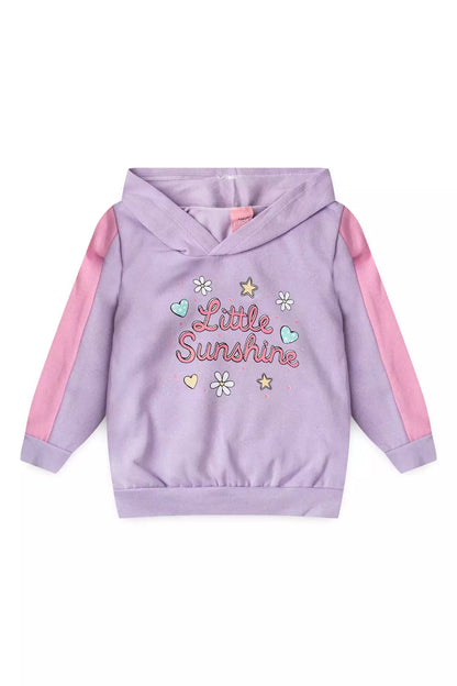Conjunto de Inverno Infantil Menina Little Sunshine Lilás