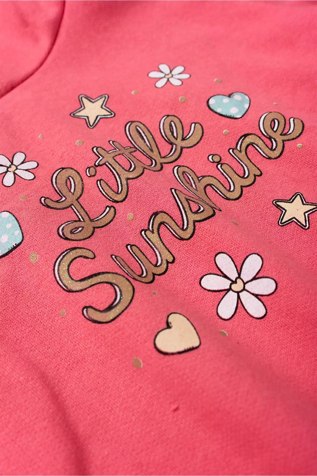 Conjunto de Inverno Infantil Menina Little Sunshine Rosa