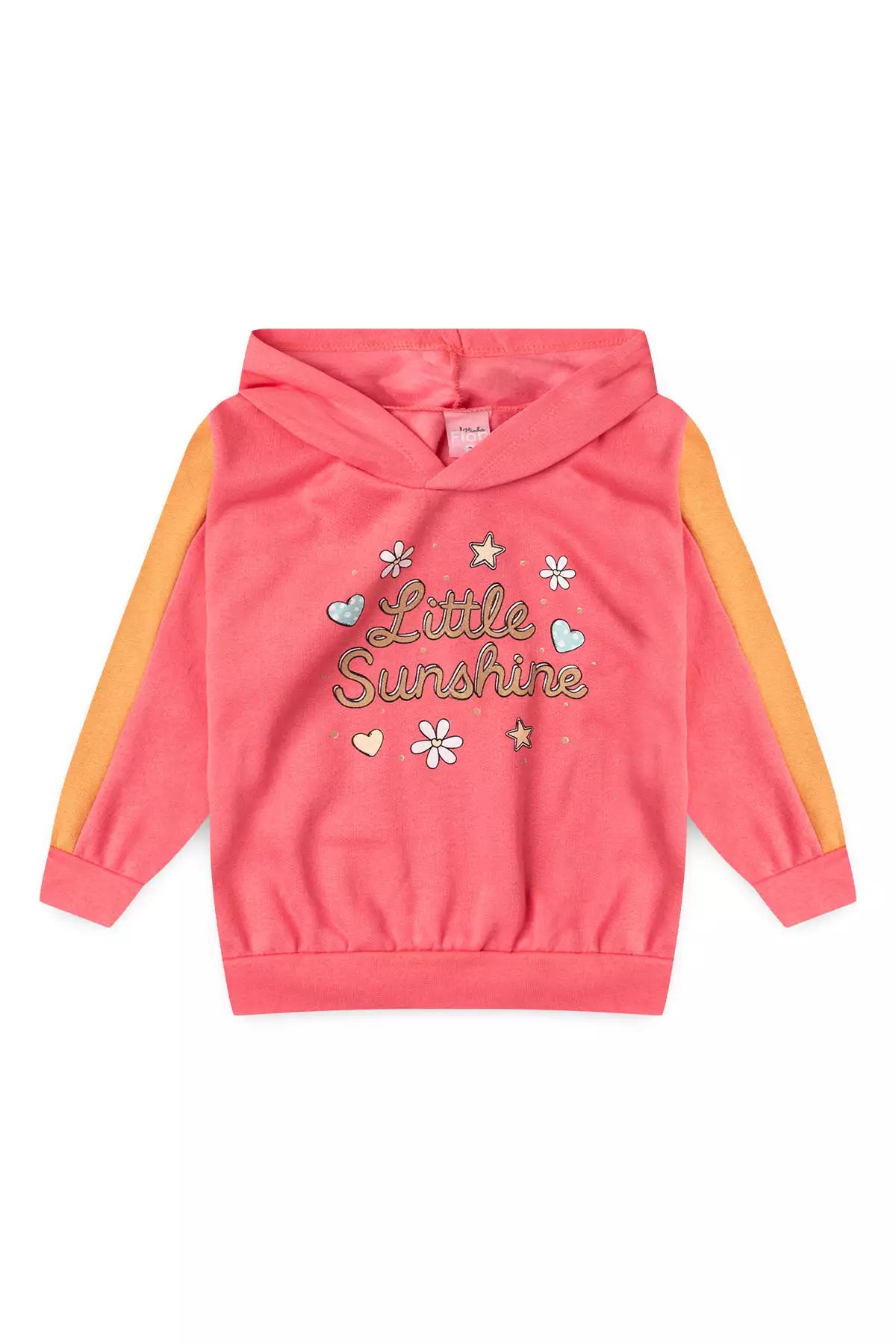 Conjunto de Inverno Infantil Menina Little Sunshine Rosa