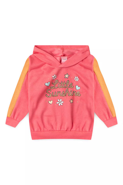 Conjunto de Inverno Infantil Menina Little Sunshine Rosa