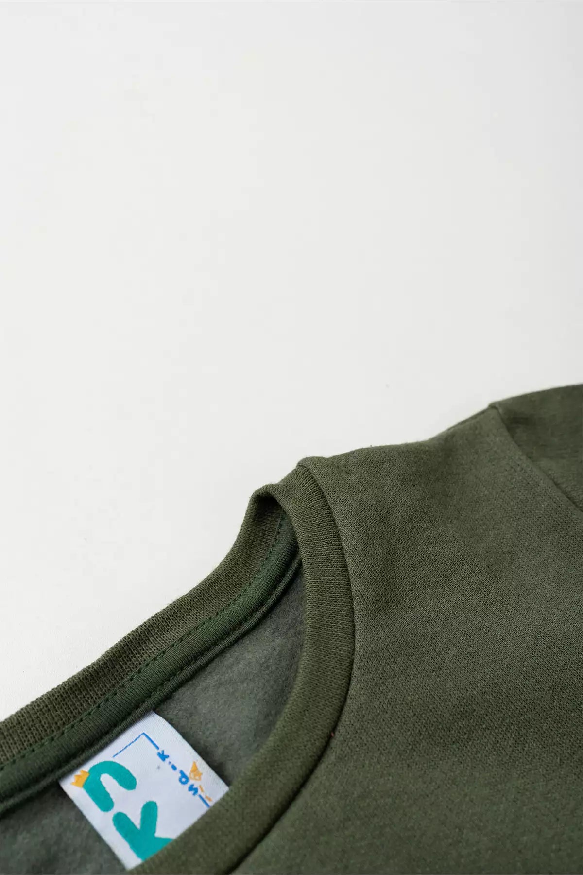 Conjunto de Inverno Infantil Menino Carinha Dino Verde