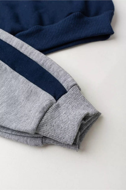 Conjunto de Inverno Infantil Menino Stay Strong Marinho