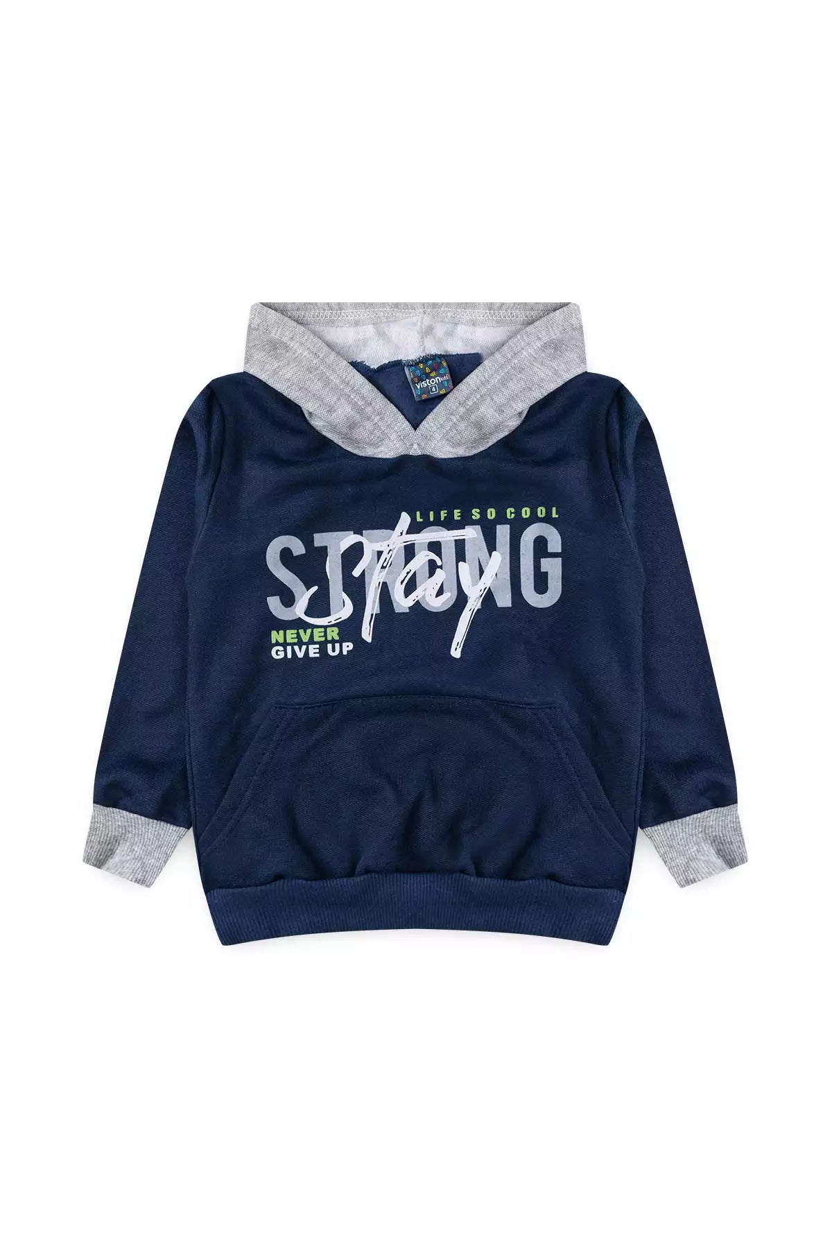 Conjunto de Inverno Infantil Menino Stay Strong Marinho