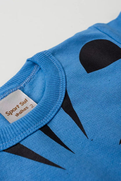 Conjunto de Inverno Infantil Menino Ursinho Azul
