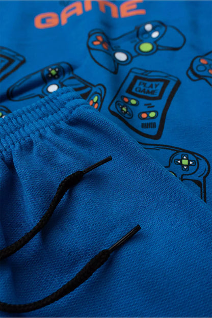 Conjunto de Inverno Infantil Menino Your Game Azul