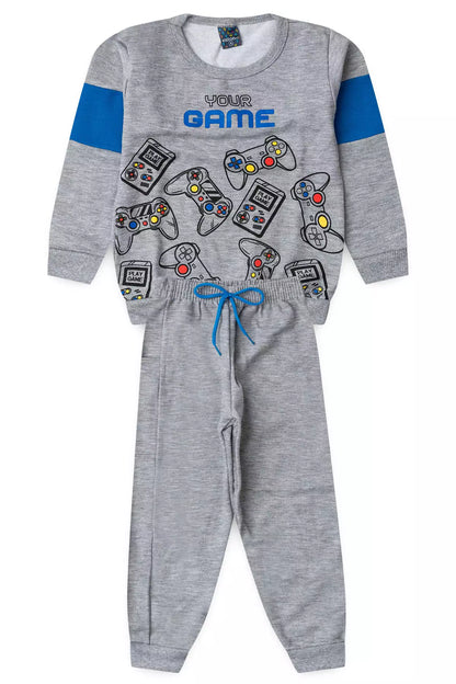 Conjunto de Inverno Infantil Menino Your Game Mescla