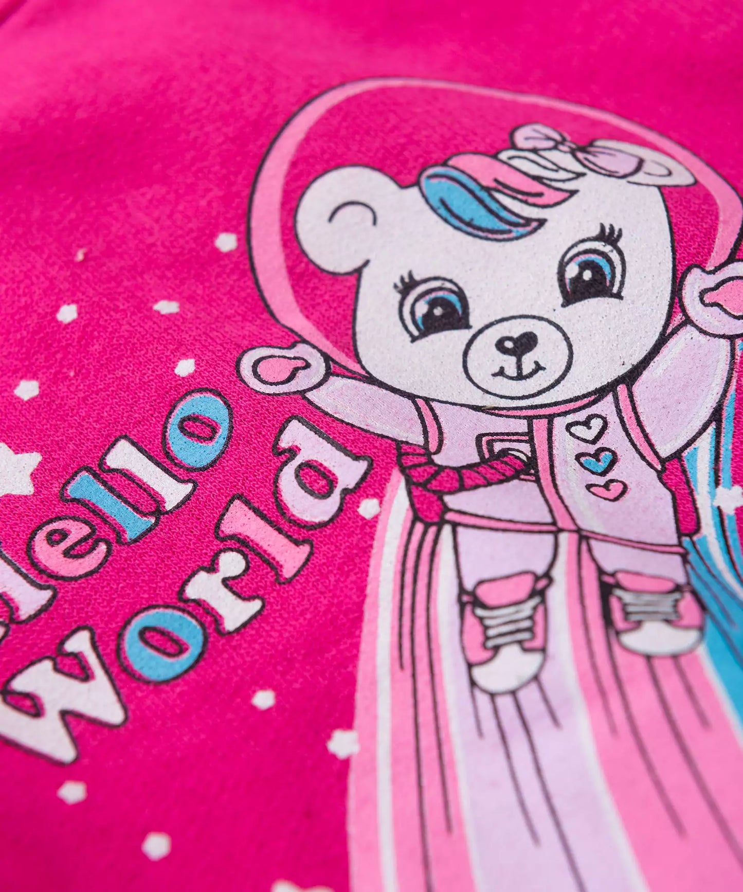 Conjunto de Inverno para Bebê Menina Astronauta Pink