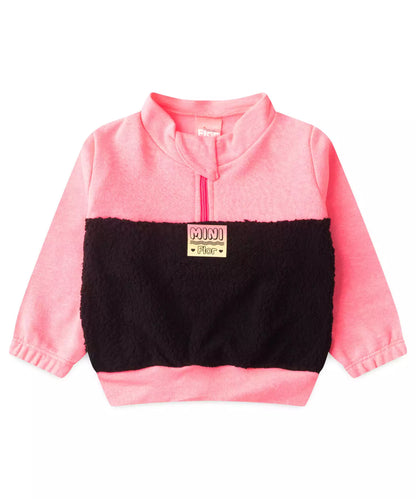 Conjunto de Inverno para Bebê Menina Básico em Rosa