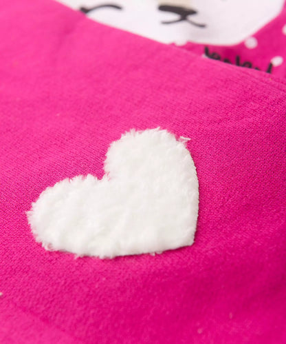 Conjunto de Inverno para Bebê Menina Cervo Pink