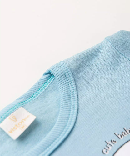 Conjunto de Inverno para Bebê Menina Coelhinho Azul
