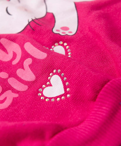 Conjunto de Inverno para Bebê Menina Coelhinho Pink