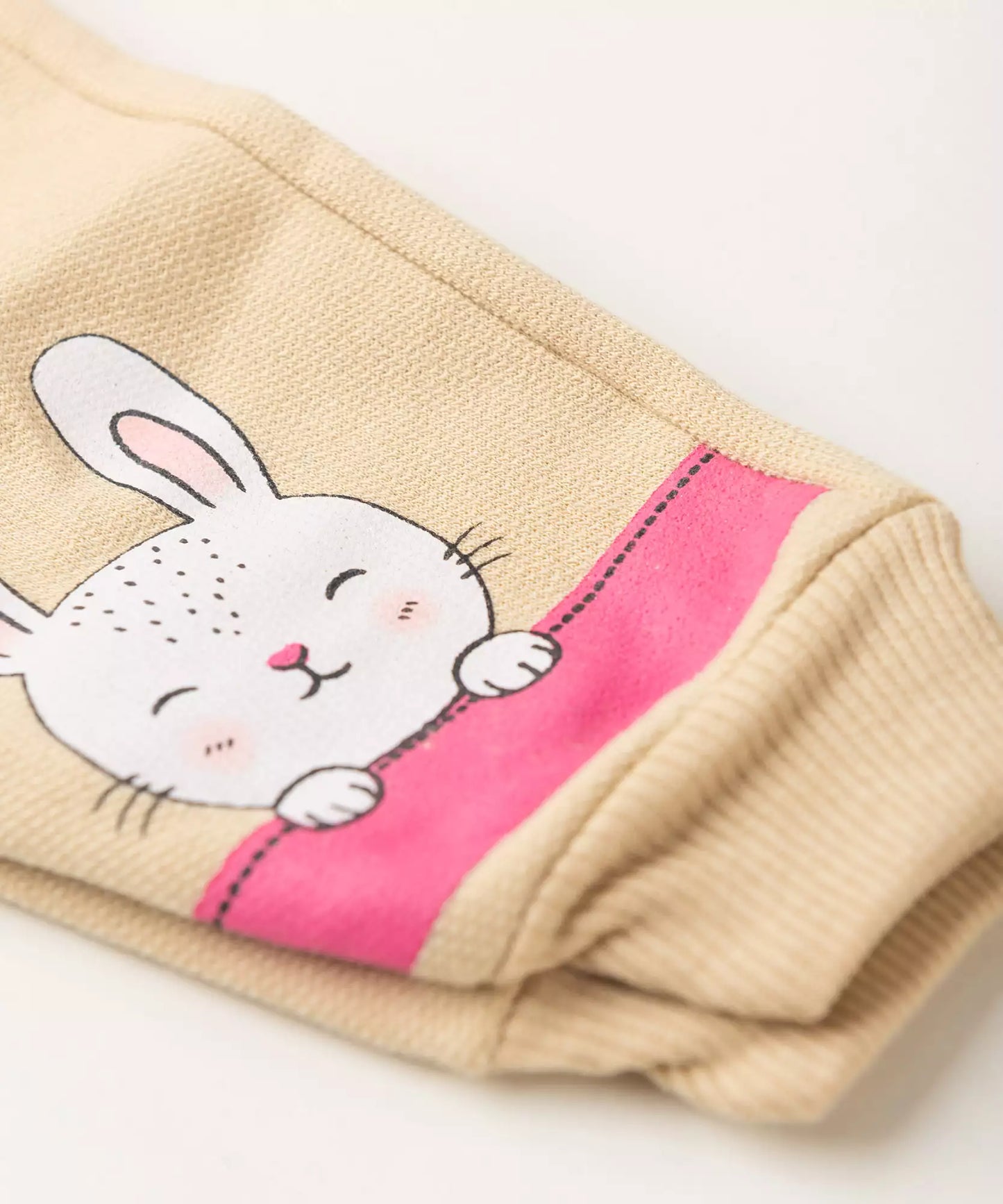 Conjunto de Inverno para Bebê Menina Coelhinho Pink