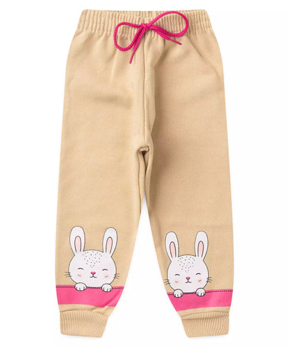 Conjunto de Inverno para Bebê Menina Coelhinho Pink