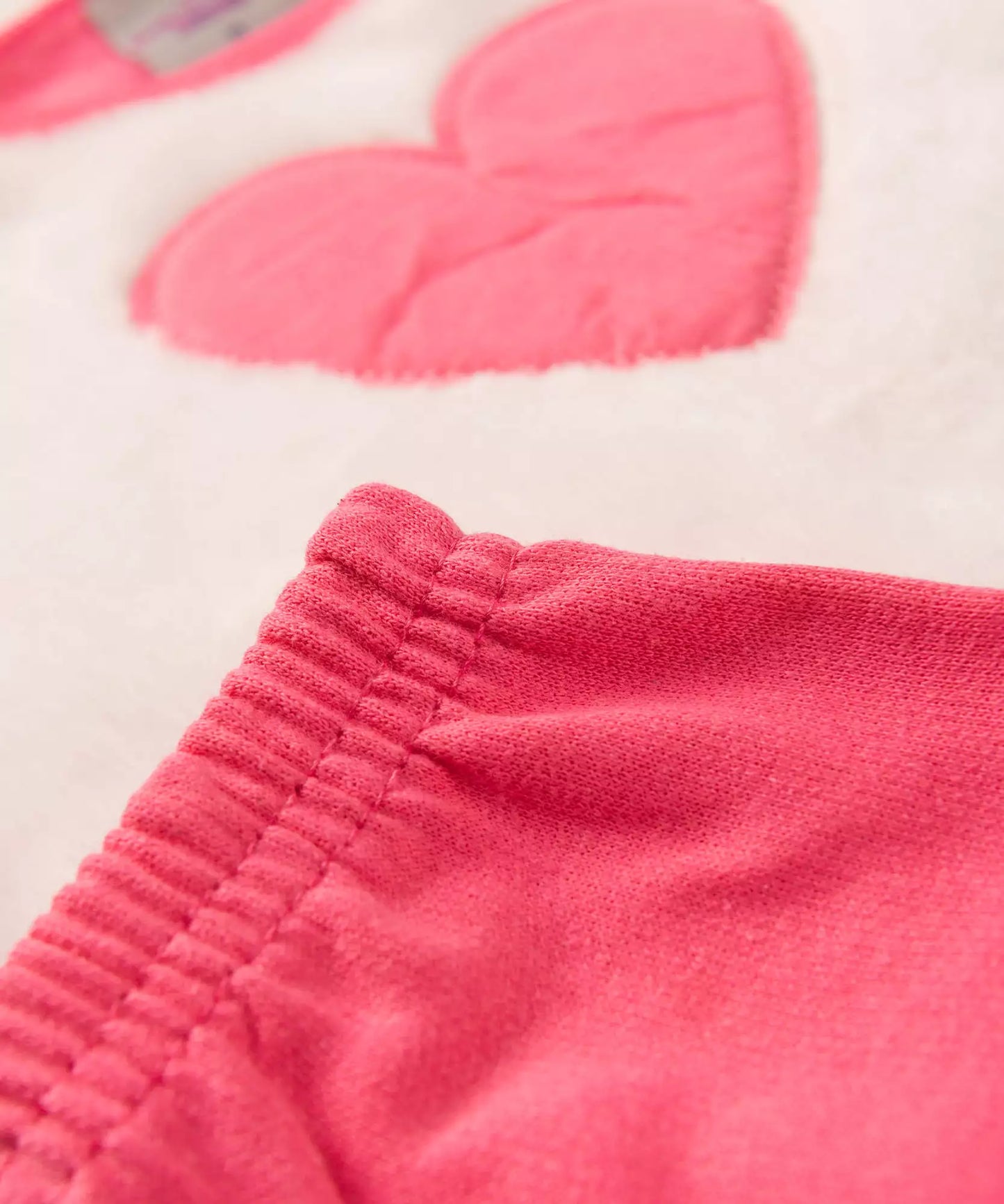 Conjunto de Inverno para Bebê Menina Coração Pink