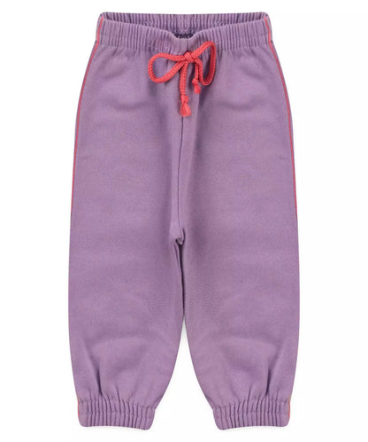 Conjunto de Inverno para Bebê Menina Estampado Lilás