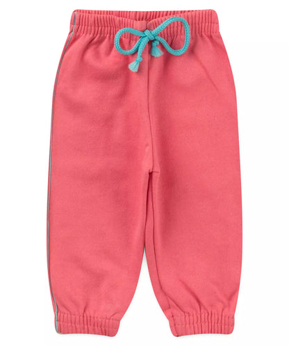 Conjunto de Inverno para Bebê Menina Estampado Salmão