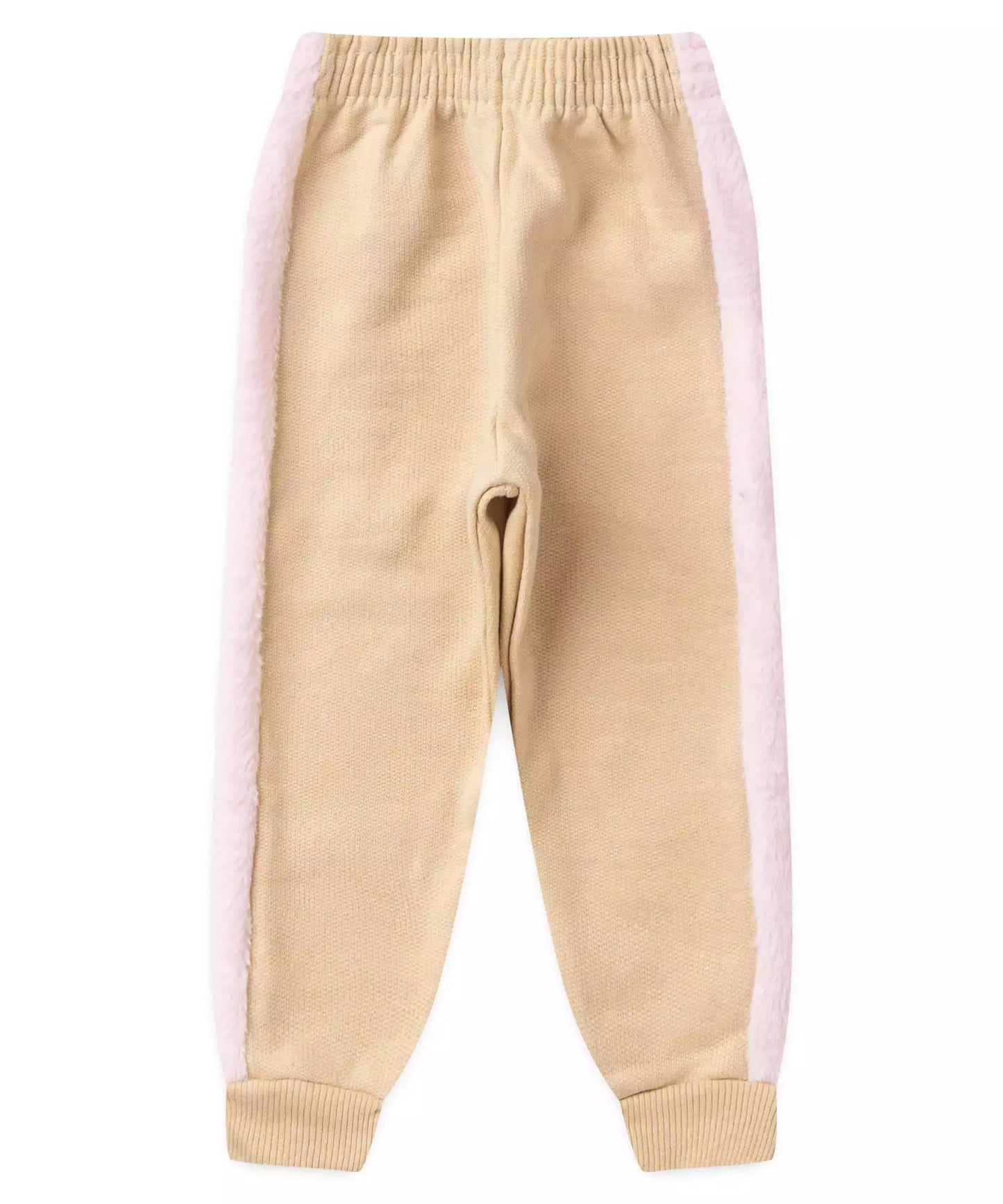 Conjunto de Inverno para Bebê Menina Pandinha Bege